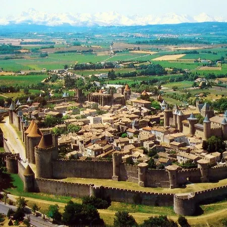 Calme Et Spacieux, Cité Et Ville à Pied, Wifi, 2 Chambres, 3 Lits Apartamento Carcasona